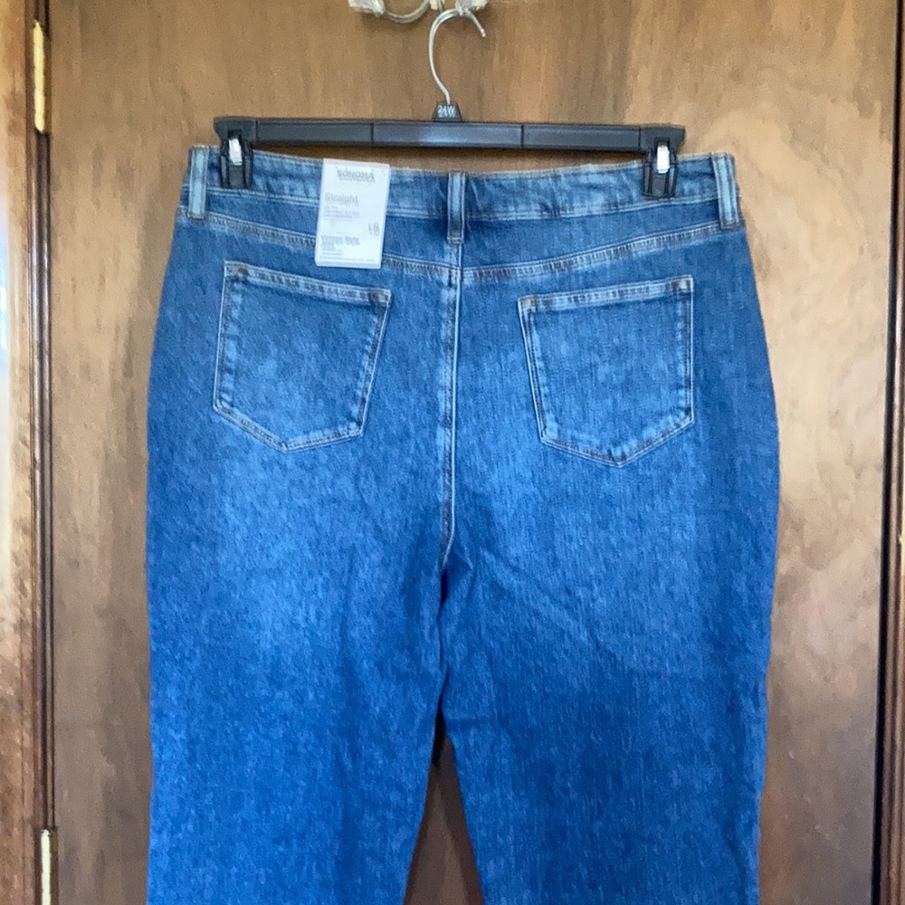 Sonoma jean distressed high rise vintage style jean size 18 - Picture 8 of 17